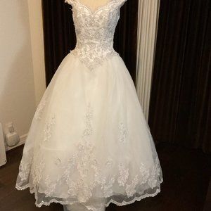 David's Bridal Wedding Dress